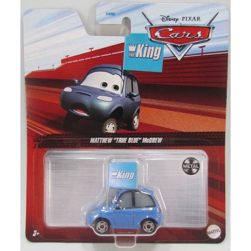 Matthew True Blue McCrew, Disney Pixar Cars Character Cars 2022
