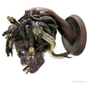 WizKids Death Saves: Medusa Life-size Foam Trophy Plaque, right side showing mount