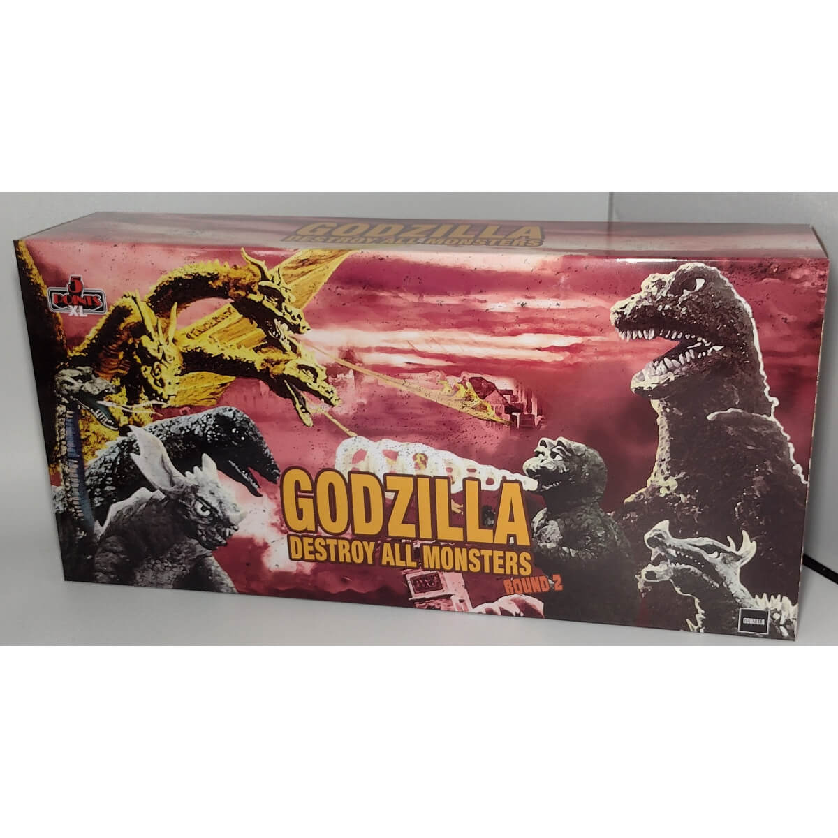 Mezco Toyz Godzilla: Destroy All Monsters (1968) 5 Points XL Round 2 Boxed  Set