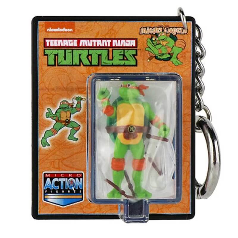 World's Coolest Teenage Mutant Ninja Turtles Micro Action Figures Michelangelo