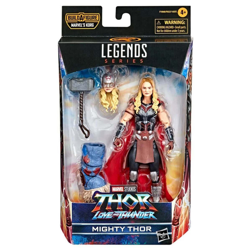 Thor Love and Thunder Marvel Legends Action Figures, Mighty Thor