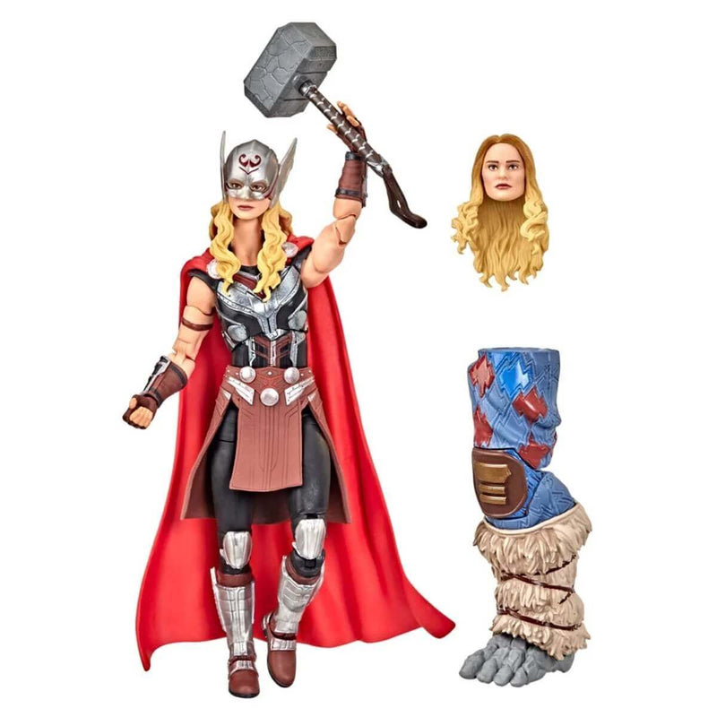 Thor Love and Thunder Marvel Legends Action Figures, Mighty Thor