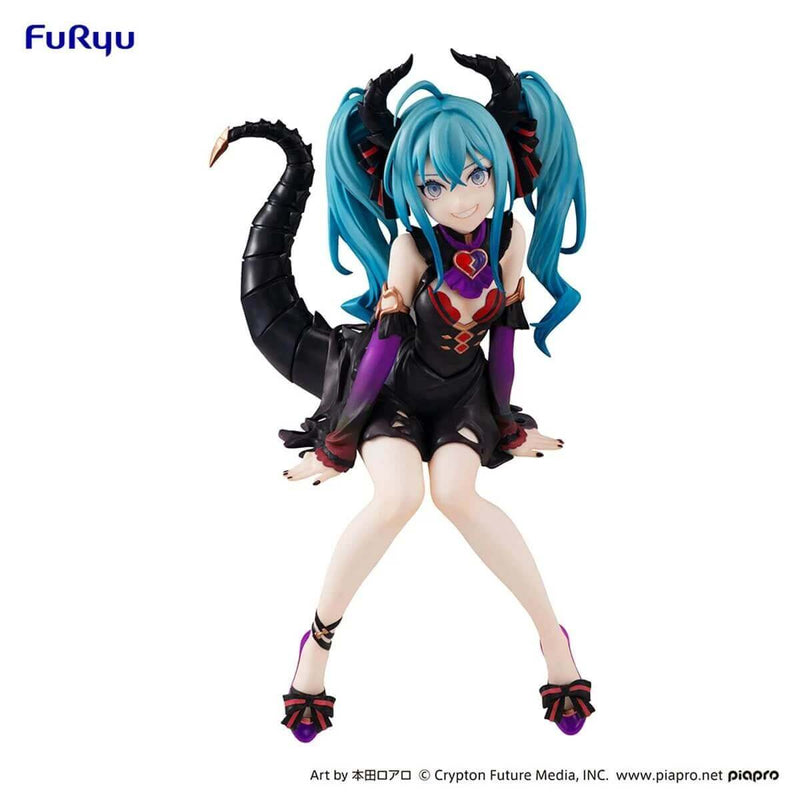 Furyu Vocaloid Hatsune Miku Villain Color Version Noodle Stopper 6 1/2" Figure