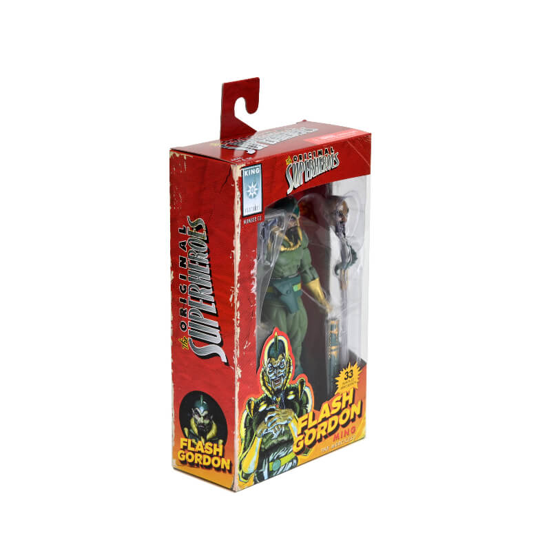 NECA The Original Superheroes King Features 7 Inch Scale Action Figures Ming the Merciless