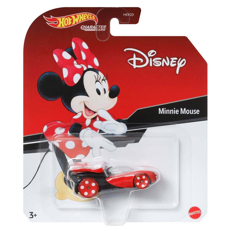  Hot Wheels 2023 Entertainment Character Cars (Mix 3) 1:64 Scale Diecast Cars, Minnie Mouse