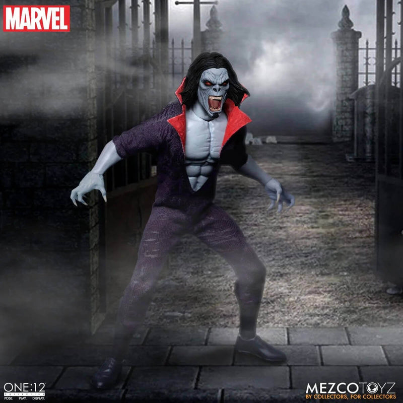 Mezco Toyz Marvel's Morbius, The Living Vampire One:12 Collective 6 1/2 Inch Action Figure