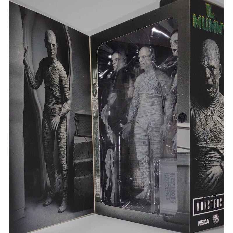 NECA Universal Monsters Ultimate Mummy (Black & White) 7″ Scale Action Figure