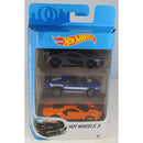 Hot Wheels 2019 Basic Car Assortment 3 Pack Set