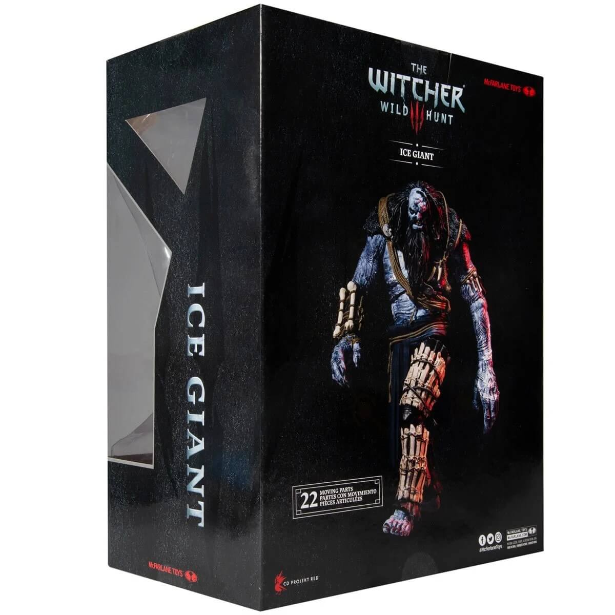 McFarlane NETFLIX Witcher * ICE GIANT * MEGAFIGS * Action Fig online in Window Box