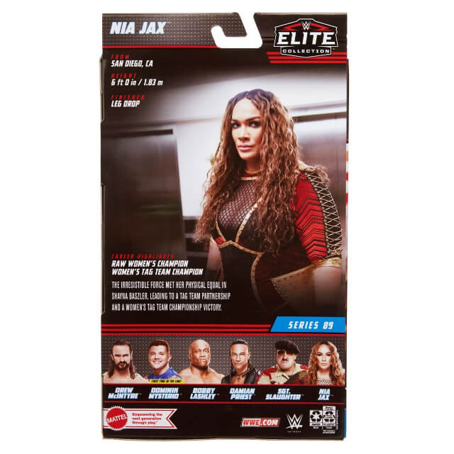  WWE Elite Collection Series 89 Action Figures, Nia Jax