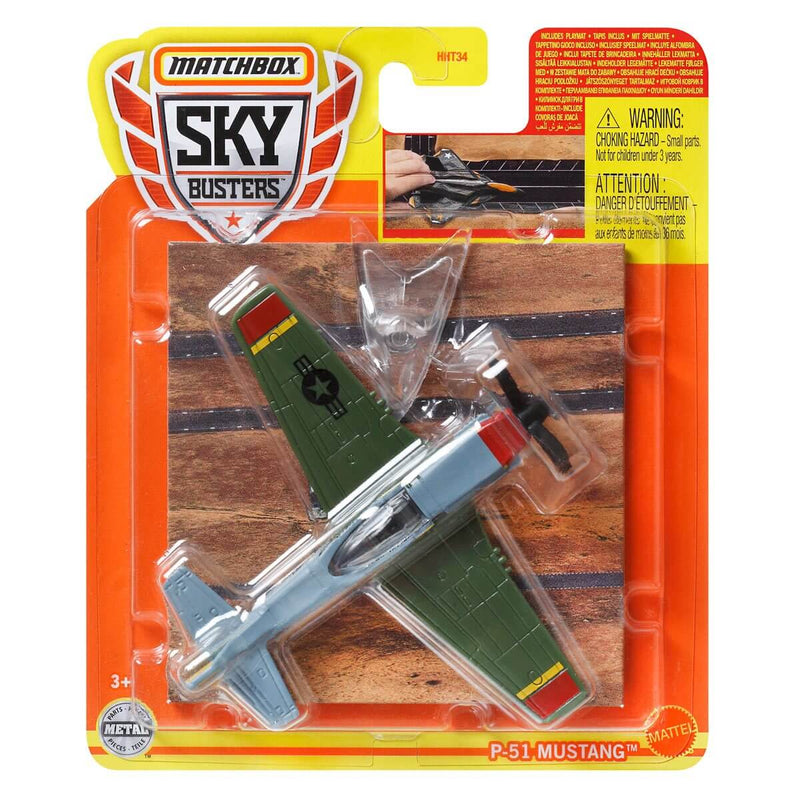 Matchbox Sky Busters 2022 Wave 4, P-51 Mustang