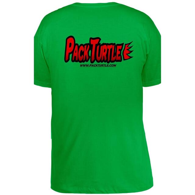 Pack Turtle Logo Design Short Sleeve Adult T-Shirt