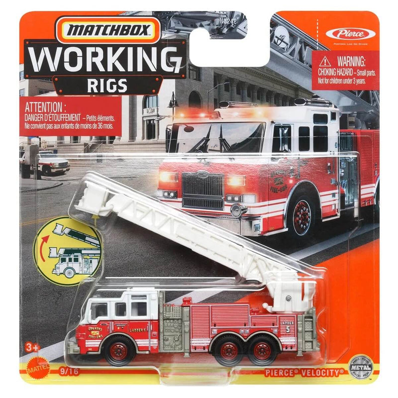 Matchbox Real Working Rigs 2022 Wave 3, Pierce Velocity