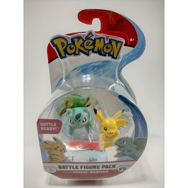 Pokémon Battle Figure Pack Pikachu + Bulbasaur