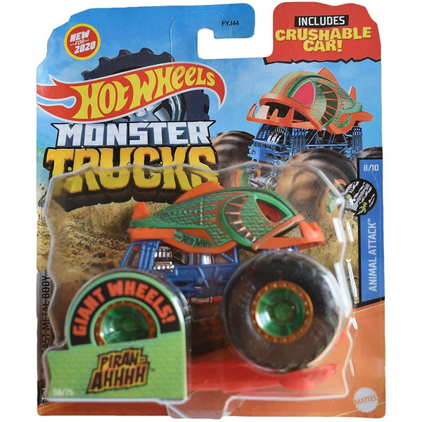 Hot Wheels Monster Truck Connect and Crash Piran-Ahhhh 58/75