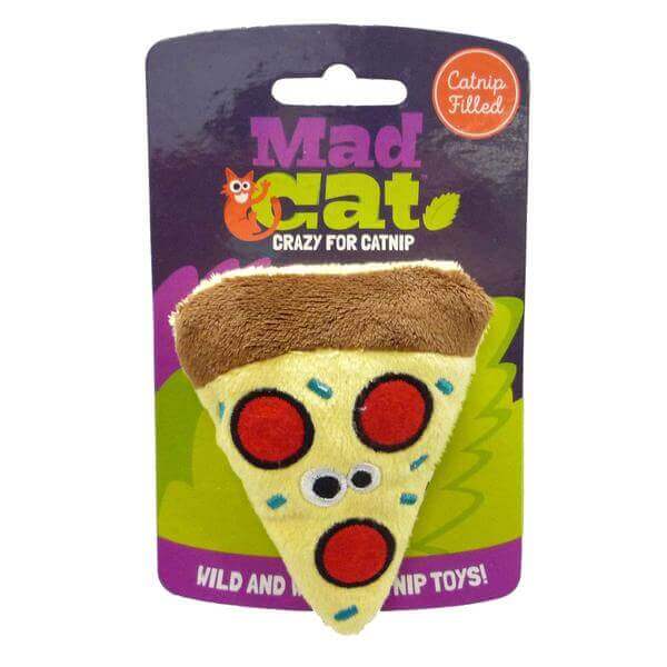 Mad Cat® Peppurroni Pizza CAT TOY w/Catnip