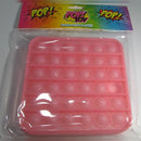 POP! Toys, Fidget Popping Fun Square Orange Sparkle