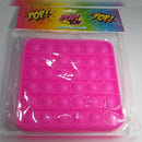 POP! Toys, Fidget Popping Fun Square Pink
