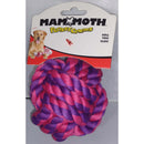 Mammoth Flossy Chews Ball Dog Toy, 3.75 in, Pink and Purple