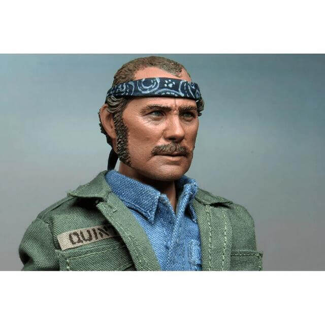 NECA Jaws Quint 8” Clothed Action Figure