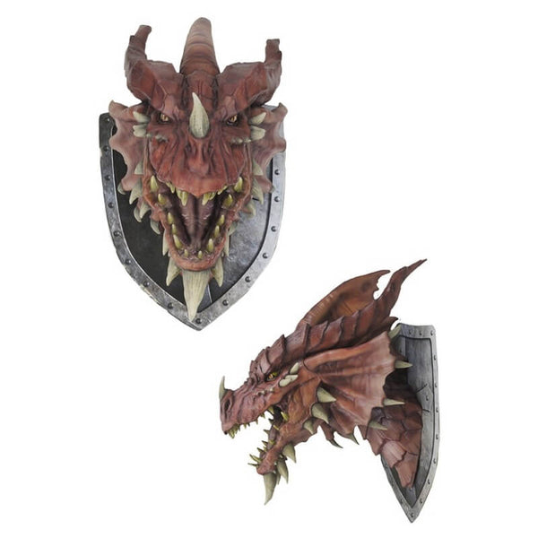 NECA WizKids Dungeons & Dragons Red Dragon Trophy Plaque