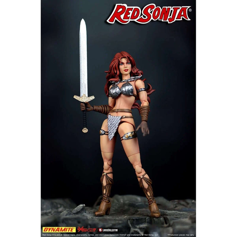 Executive Replicas Red Sonja 6-Inch Action Figure with sword