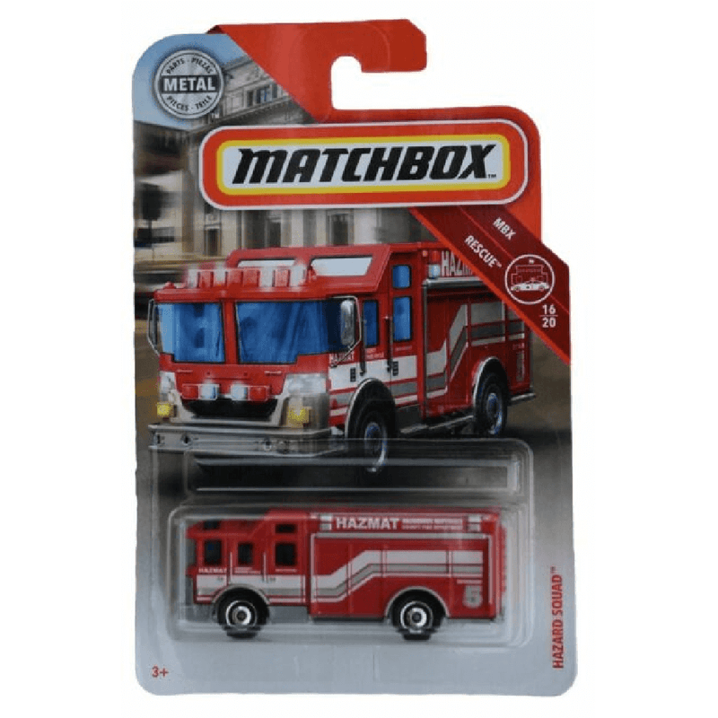 Mattel Matchbox Collection Cars Hazard Squad Rescue Vehicle 16/20