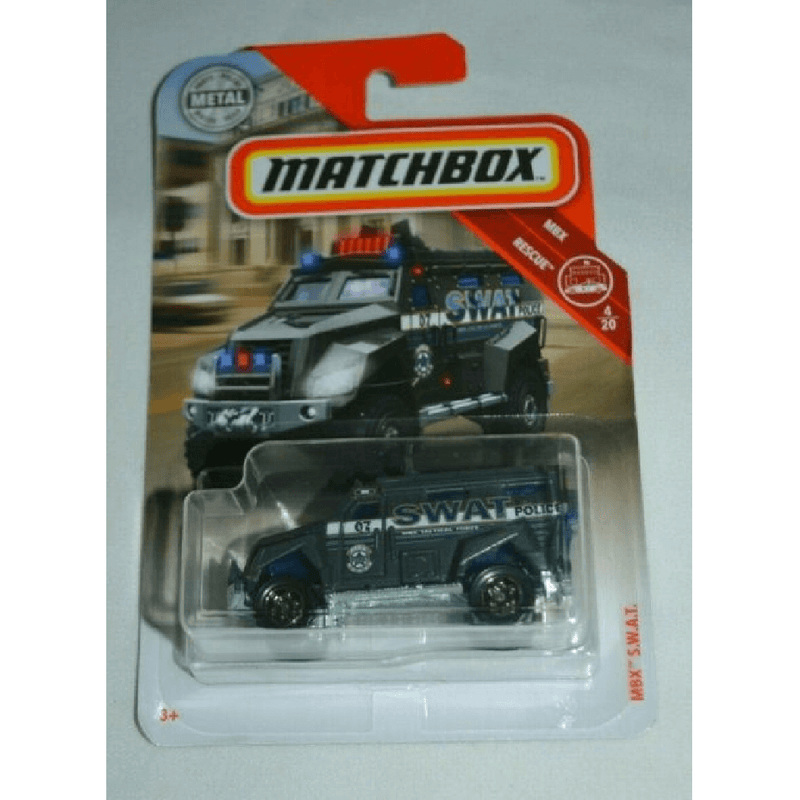 Mattel Matchbox Collection Cars MBX S.W.A.T. Rescue Vehicle 4/20
