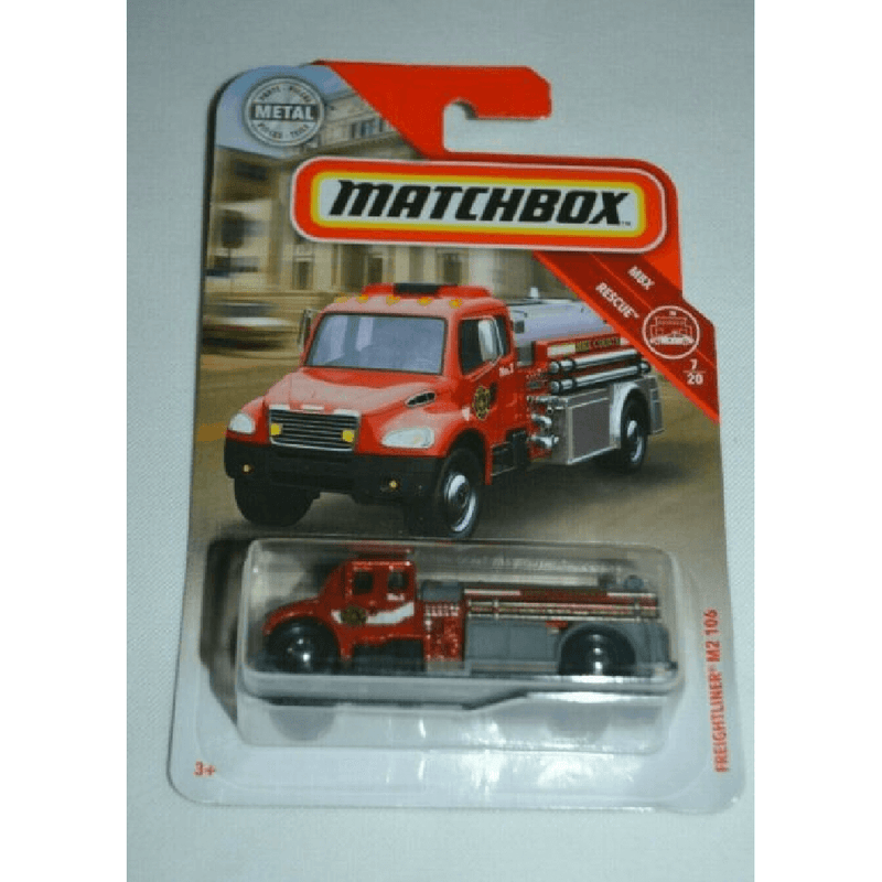 Mattel Matchbox Collection Cars Freightliner M2 106 Rescue Vehicle 7/20
