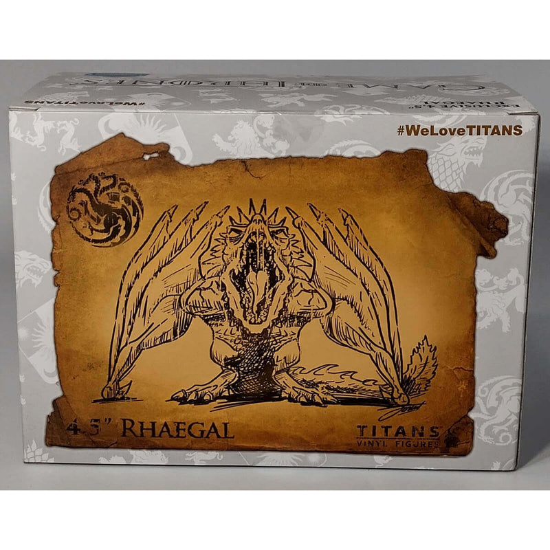Exclusive Titan Game of Thrones  4.5" Rhaegal Vinyl Figure