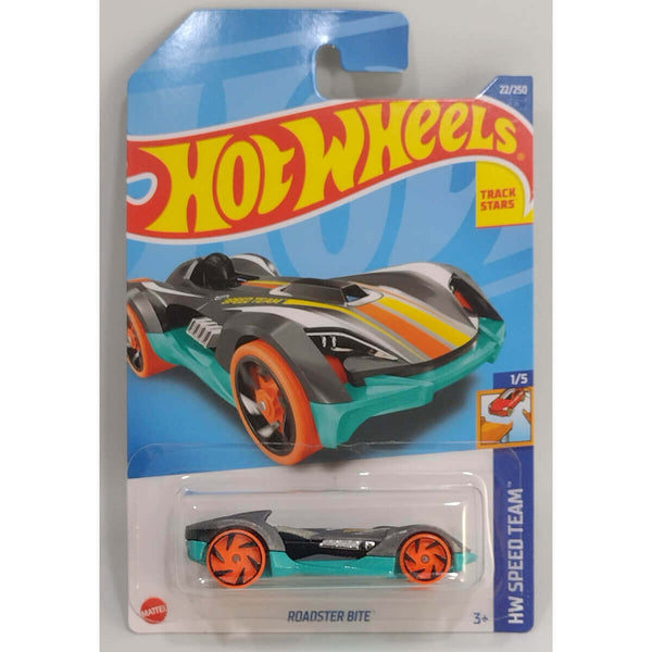 Hot Wheels 2022 HW Speed Team Series Cars Roadster Bite 1/5 22/250