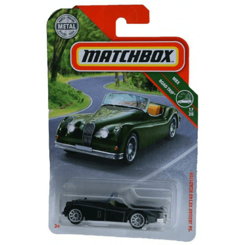 Mattel Matchbox Collection Cars '56 Jaguar XK140 Roadster Road Trip Vehicle 17/20