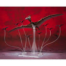 Godzilla Singular Point 2021 Rodan The Second Form S.H.MonsterArts Action Figure, set up with display