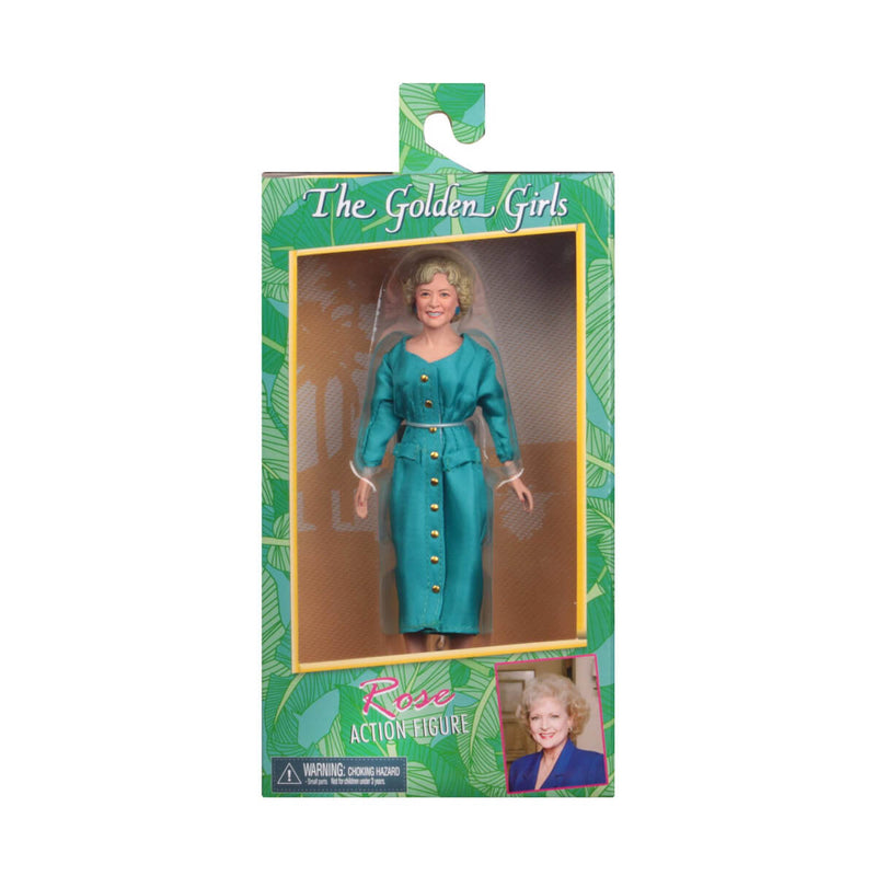 NECA The Golden Girls 8″ Clothed Action Figures, Rose