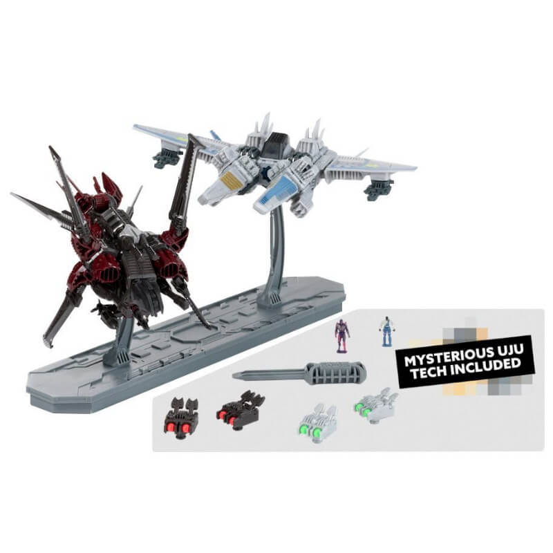 Snap Ships Forge Falx SC-41 Escort and Komplex Wasp K.L.A.W. Heavy Fighter Battle Set