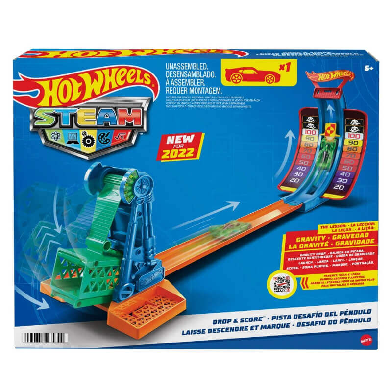 Hot Wheels STEAM Drop and Score Playset