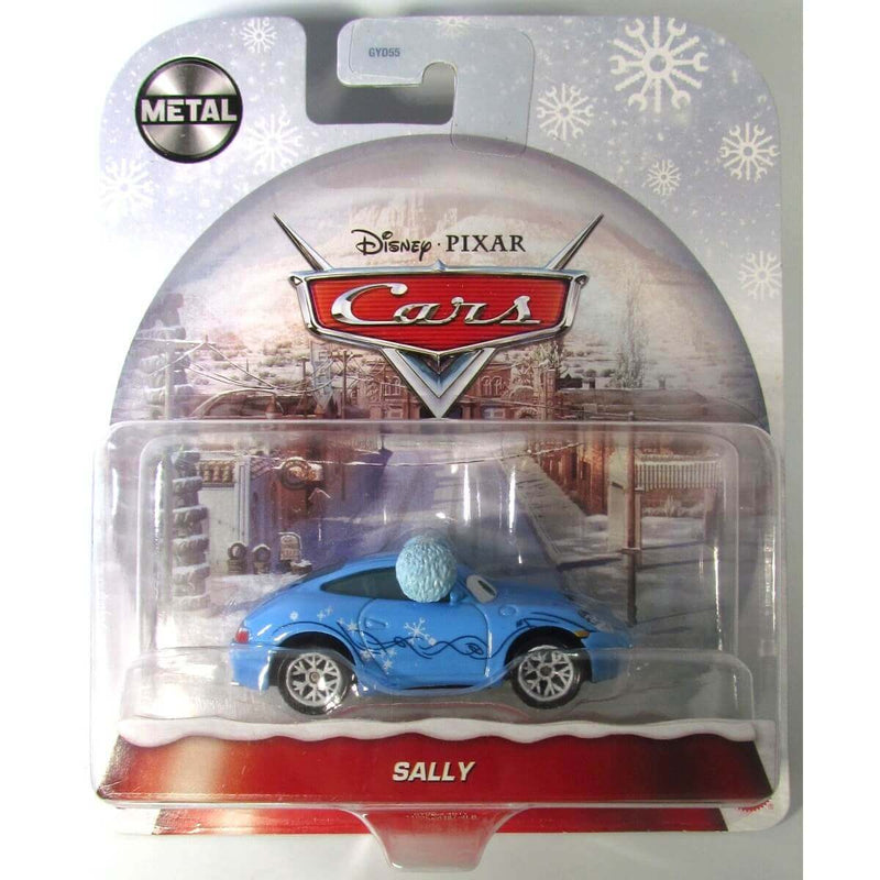 Disney Pixar Cars Wintertime Cruisers Die-Cast Metal Vehicles, Sally GYD58