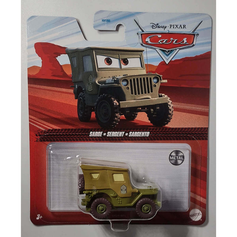 Sarge, Disney Pixar Cars Character Cars 2022