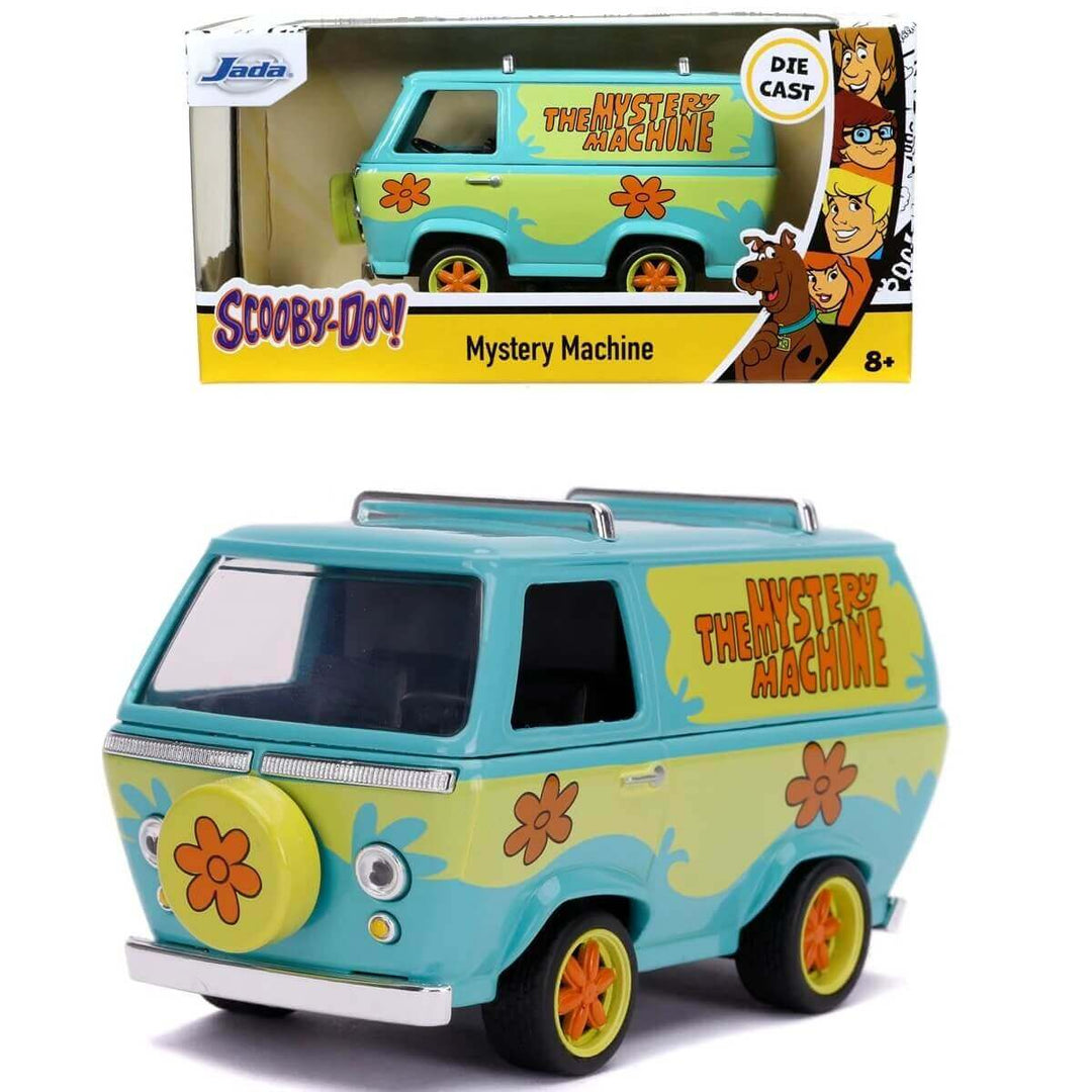 The Mystery Machine with Shaggy and Scooby-Doo Figurines