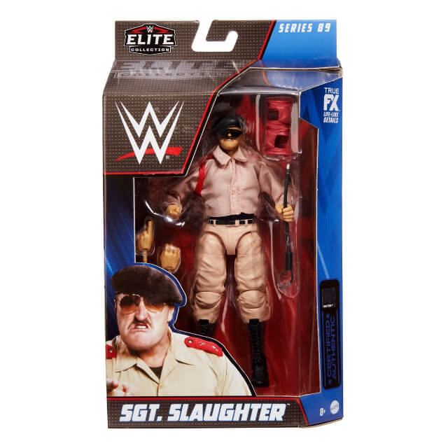  WWE Elite Collection Series 89 Action Figures, Sgt. Slaughter
