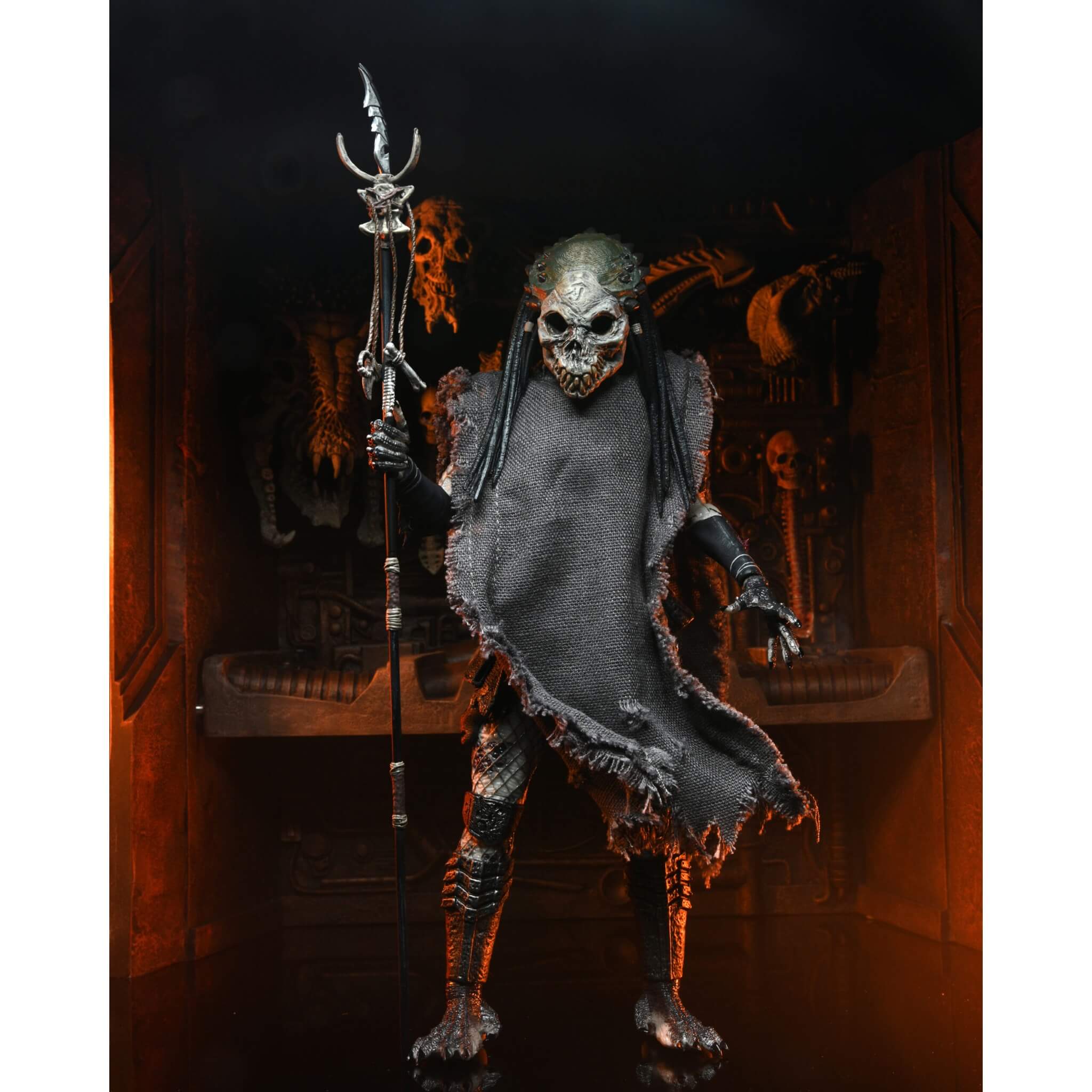 NECA Predator 2 Ultimate Shaman Predator (30th Ann.) 7” Scale Action F