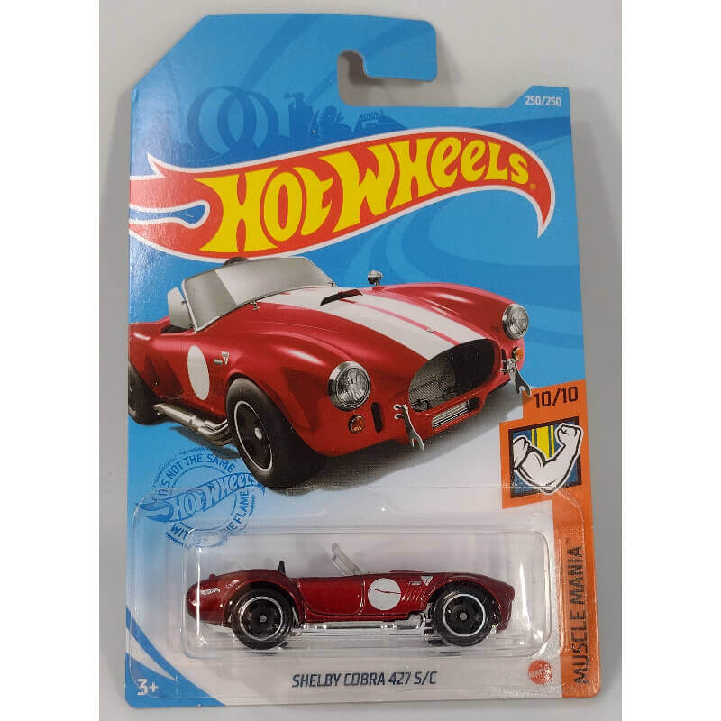 Hot Wheels 2021 Muscle Mania Series Cars Shelby Cobra 427 S/C 10/10 250/250