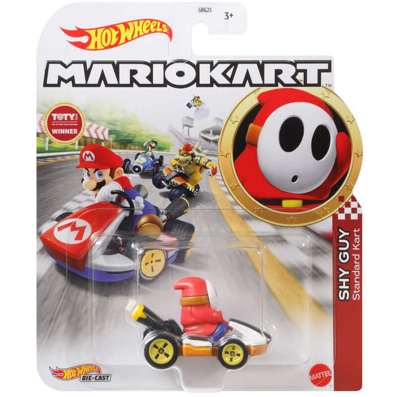 Mario Kart Hot Wheels Vehicle 2021 Shy Guy