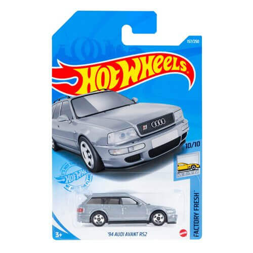 Hot Wheels 2021 Factory Fresh '94 Audi Avant RS2 (Silver) 10/10 157/250