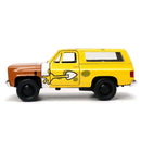 Jada Toys Hollywood Rides 1980 Chevy Blazer K5 1:32 Die-Cast Metal Vehicle with SpongeBob SquarePants Nano Figure