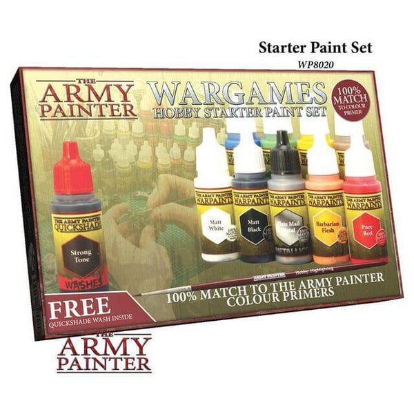 The Army Painter Wargames Hobby Starter Paint Set