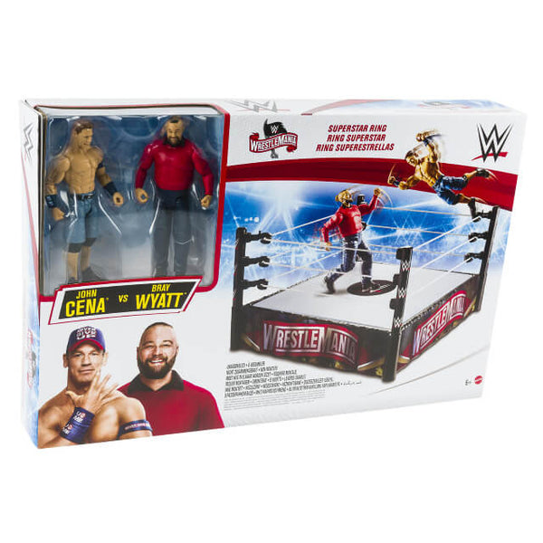 WWE WrestleMania Superstar Ring with John Cena VS Bray Wyatt