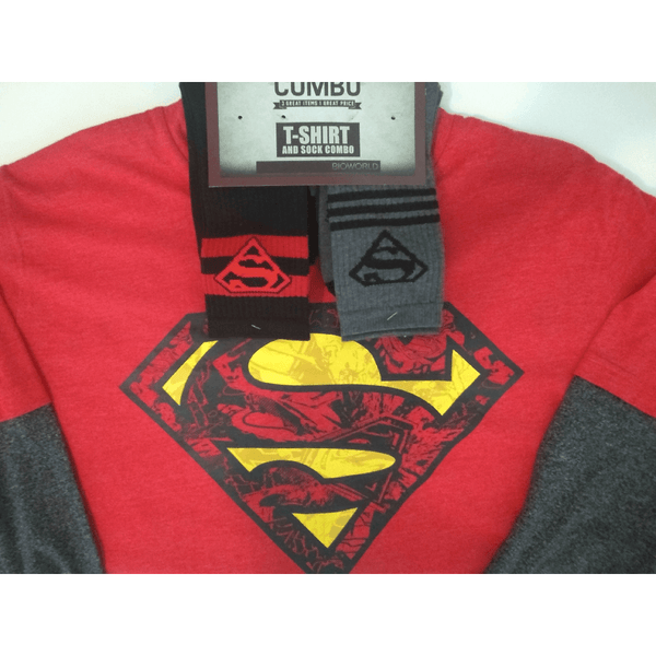 DC Superman Shirt and Socks