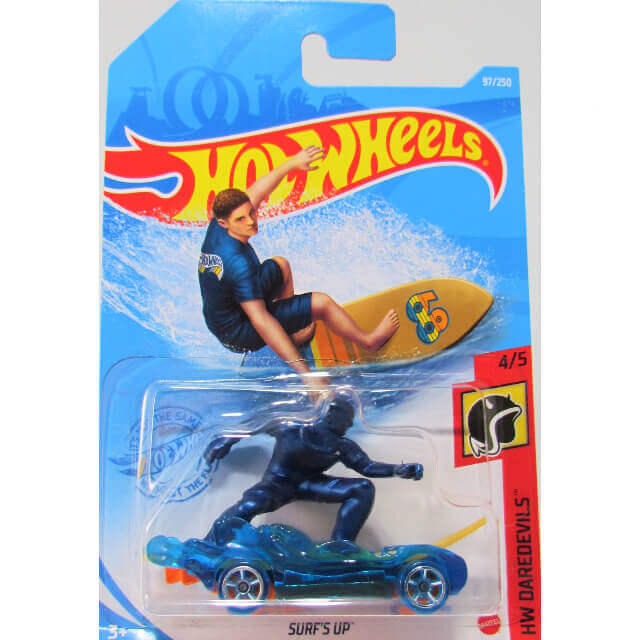 Hot Wheels 2021 HW Daredevils Surf's Up (Blue) 4/5 97/250