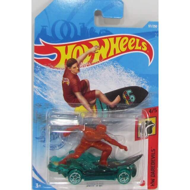 Hot Wheels 2021 HW Daredevils Surf's Up (Green Board) 4/5 97/250